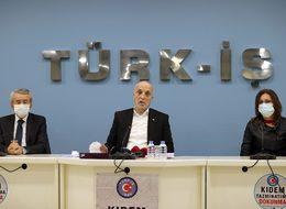Türk-İş'ten son toplantı öncesi flaş açıklama: 3 bin liranın üzerinde olmasını istiyoruz