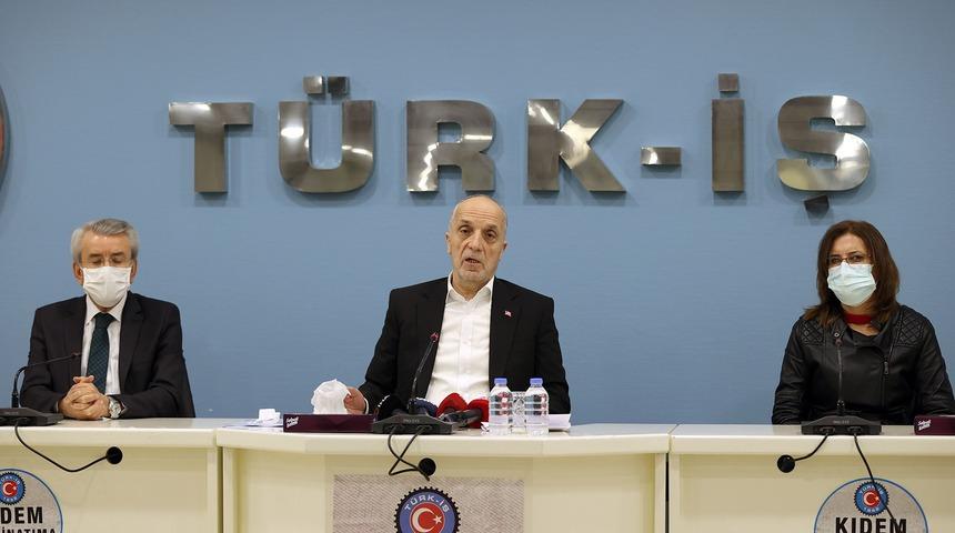 Türk-İş'ten son toplantı öncesi flaş açıklama: 3 bin liranın üzerinde olmasını istiyoruz
