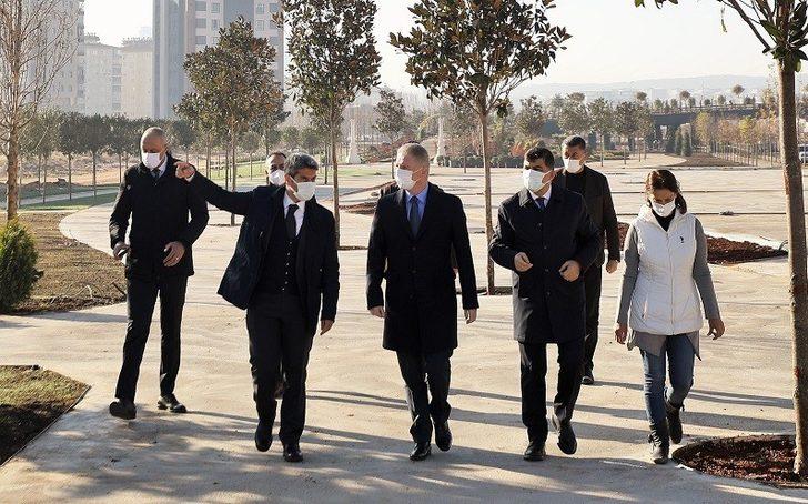 Şehitkamil’in en büyük parkı vadi park tamamlanmak üzere G5