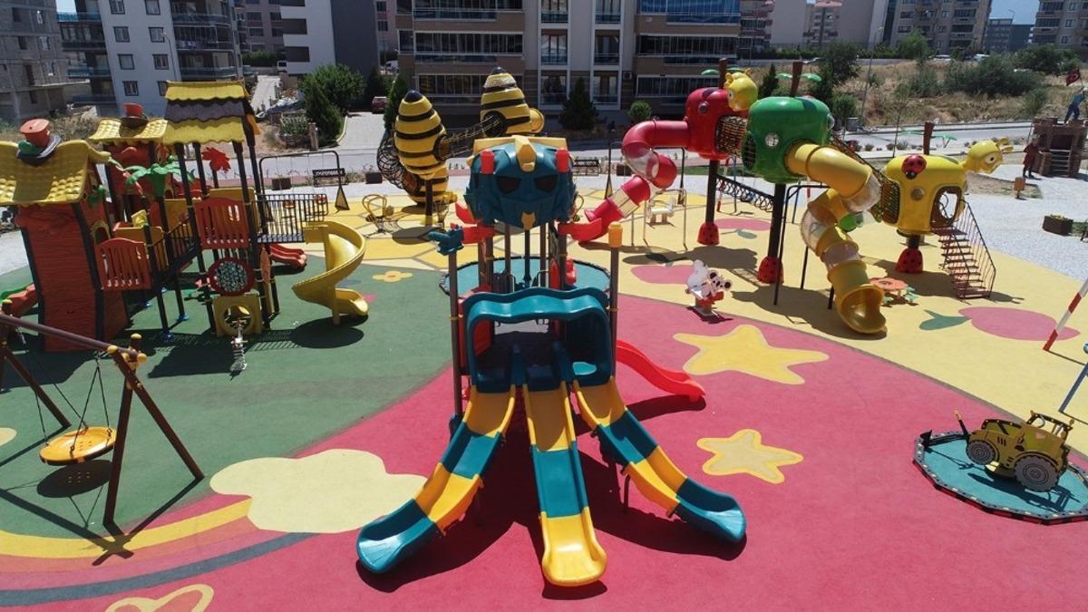 Merkezefendi Belediyesinden 64 yeni park