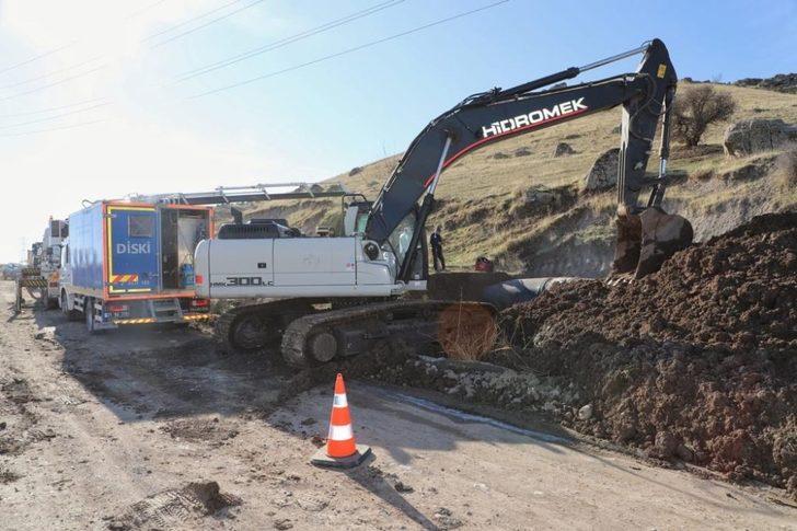 Diyarbakır’a su ileten çelik boru yırtıldı, DİSKİ’nin zamanında müdahalesiyle kentte su sorunu yaşanmadı G2