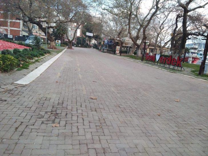 Erdek’te sokağa çıkma kısıtlaması sakin geçti G2