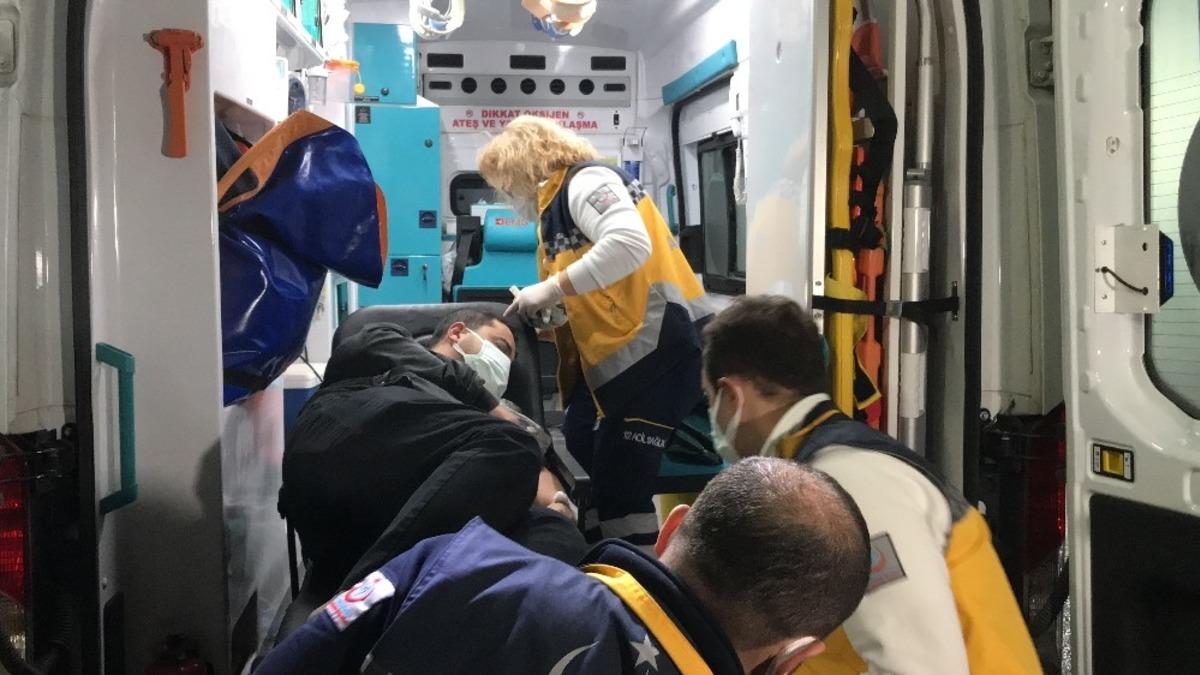 Bursa&rsquo;da sahte i&ccedil;kiden bir kişi hastaneye kaldırıldı