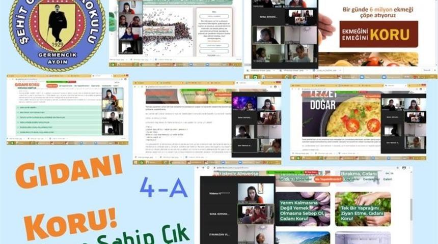 “Gıdanı Koru” kampanyası EBA üzerinden anlatıldı