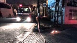 Esenyurt’ta elektrik kablolarında korkutan patlamalar