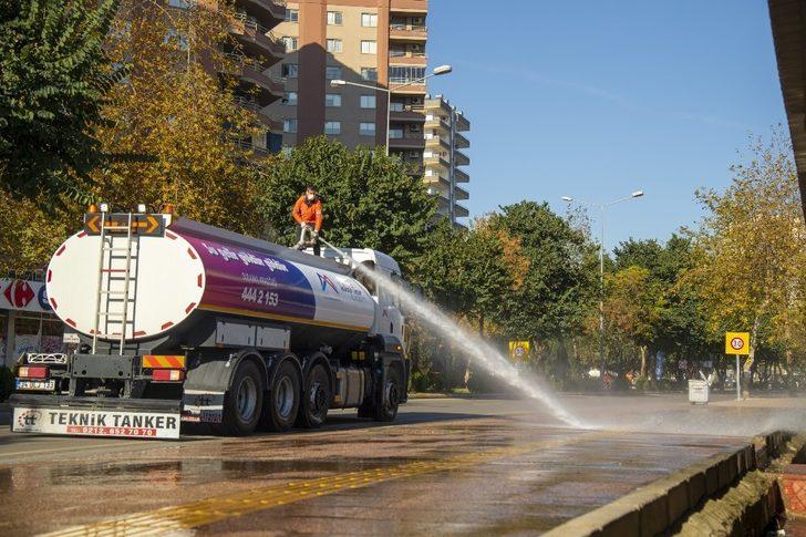 Büyükşehir Belediyesi ekipleri, iki günlük yasakta da sahadaydı G5