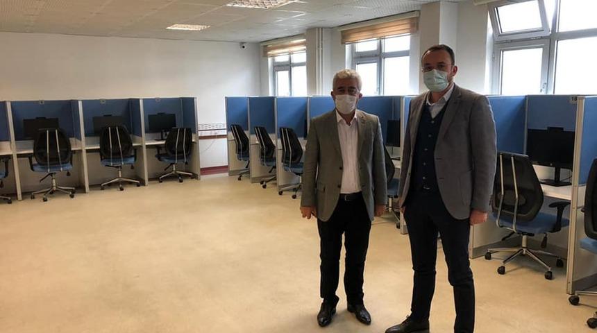 Simav’da e-sınav merkezi açıldı