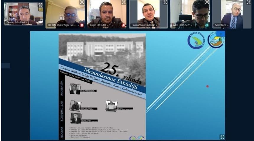 Kamu &ccedil;alışanları mezunları 25. yıl kutlamalarında bir araya geldi