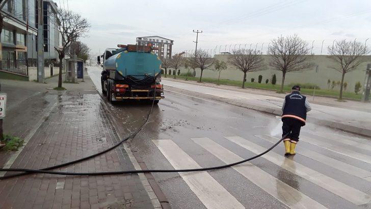 Gebze’de kısıtlama günlerinde belediyenin çalışmaları sürüyor G3