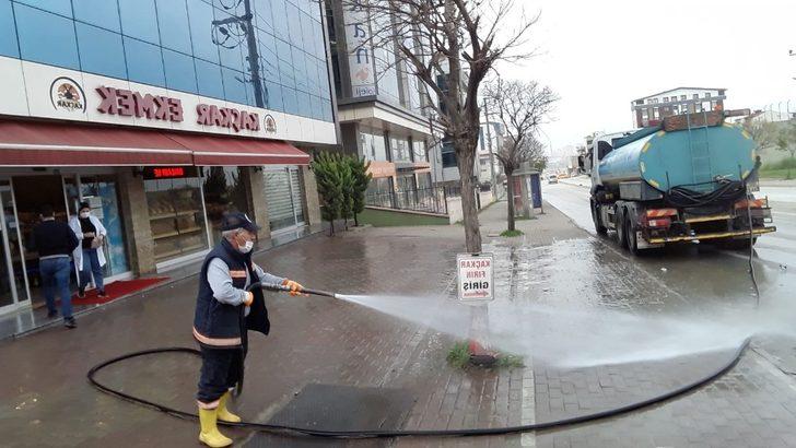 Gebze’de kısıtlama günlerinde belediyenin çalışmaları sürüyor G4