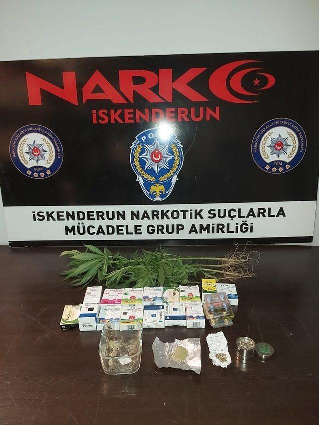 İskenderun’da uyuşturucu operasyonu