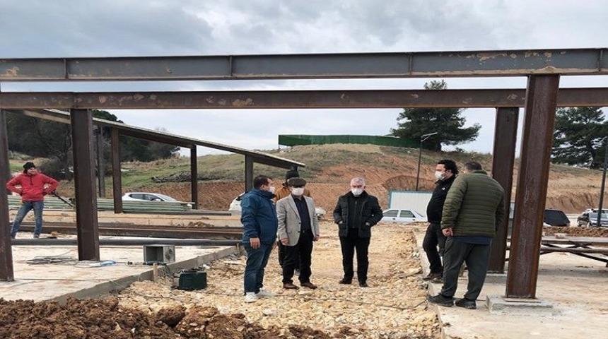 Vali Aktaş, Trafik Eğitim Parkı çalışmalarını inceledi