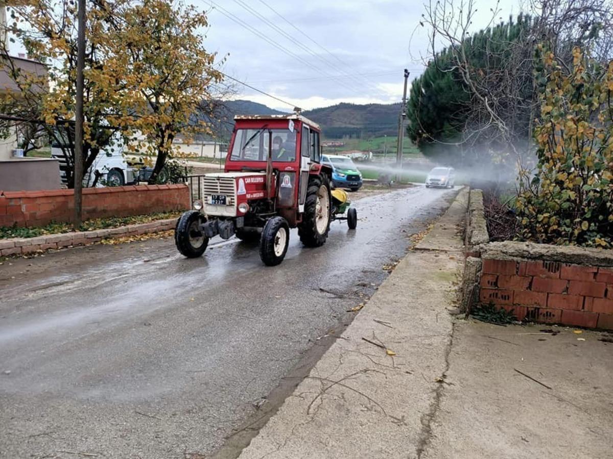 G&uuml;ng&ouml;ren mevkii dezenfekte edildi