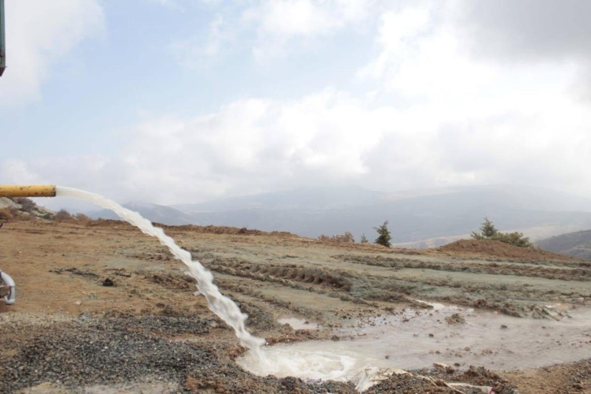 Elazığ&rsquo;da yaban hayatına su desteği