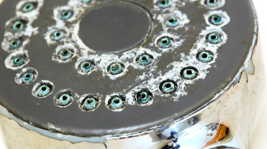 Duş başlığındaki kireci k&ouml;k&uuml;nden s&ouml;k&uuml;p atıyor! Derinlemesine temizleyen şey...