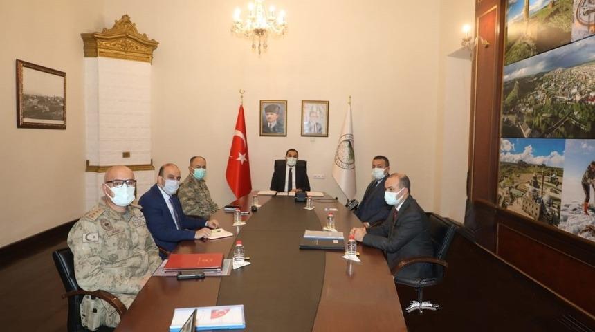 Kars’ta video-konferansla genel asayiş toplantısı yapıldı