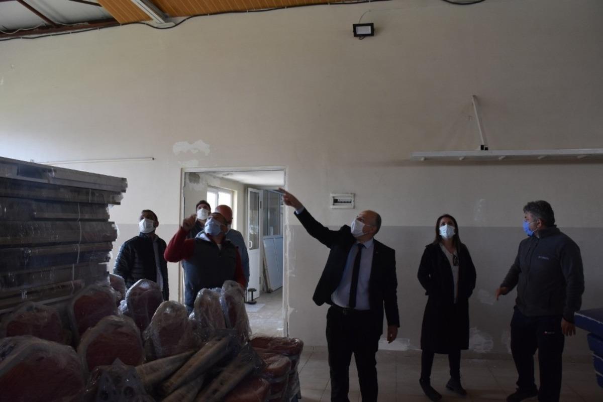 Milas Mehmet G&uuml;&ccedil;l&uuml; G&uuml;reş Eğitim Merkezi yenileniyor