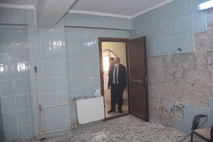 Milas Mehmet Güçlü Güreş Eğitim Merkezi yenileniyor G3