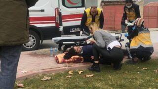 Bıçaklanan taksi şoförüne ilk müdahaleyi müşterisi yaptı