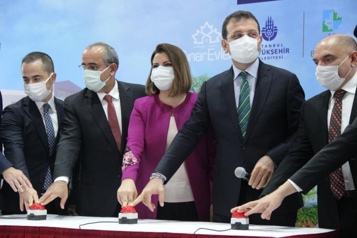 İzmit &Ccedil;ınar Evler Projesinin temeli atıldı