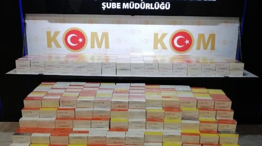 Başkent&rsquo;te d&uuml;zenlenen ka&ccedil;ak t&uuml;t&uuml;n operasyonunda rekor