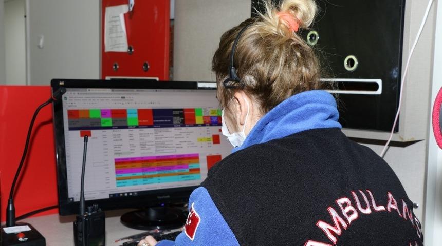 47 bin 424 kişiye hasta nakil hizmeti verildi