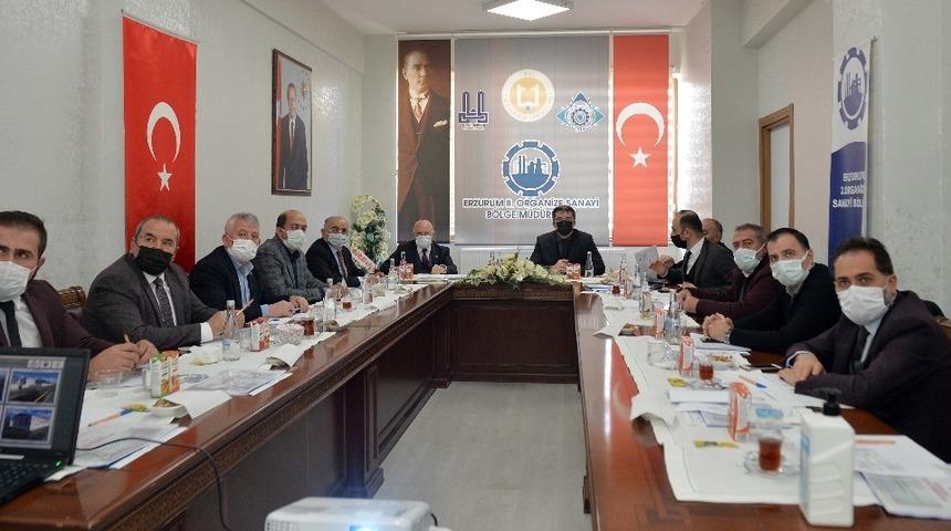 Vali Memiş Başkanlığında 2. OSB M&uuml;teşebbis Heyeti toplandı