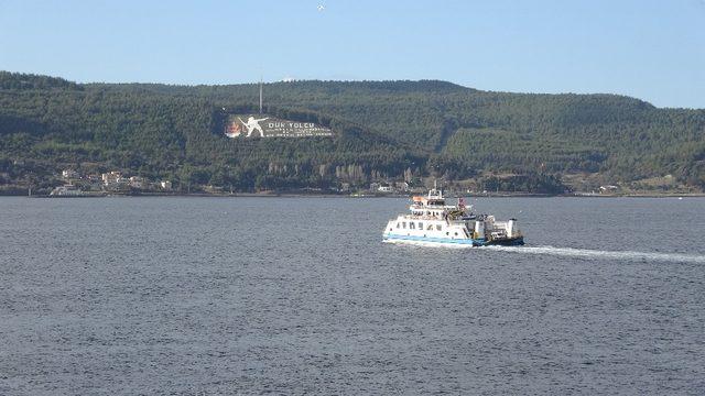 Gökçeada’ya bazı feribot seferleri iptal edildi