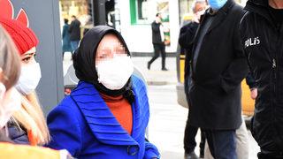 İş yerlerindeki Azerbaycan bayraklarını indiren kadına gözaltı