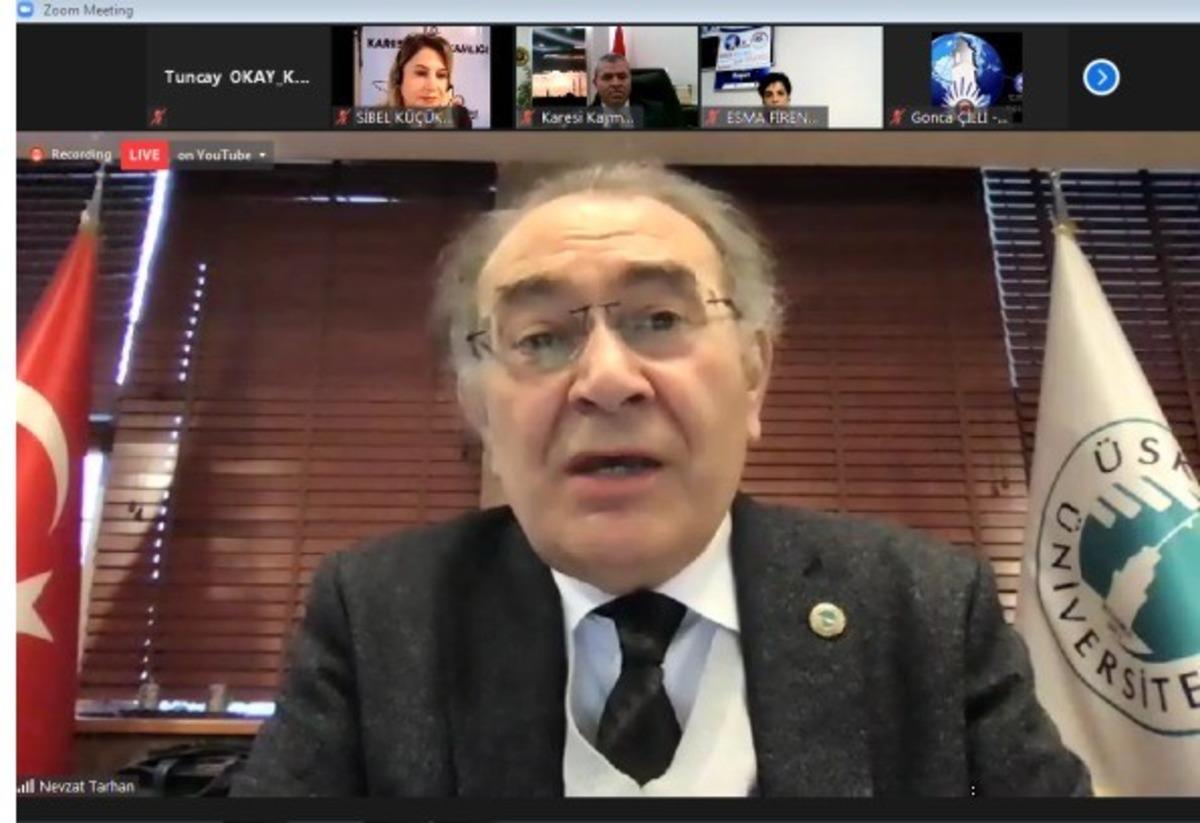 &ldquo;Karesi &Ouml;ğretmen Akademisi&rdquo; Prof. Dr. Nevzat Tarhan&rsquo;ı ağırladı