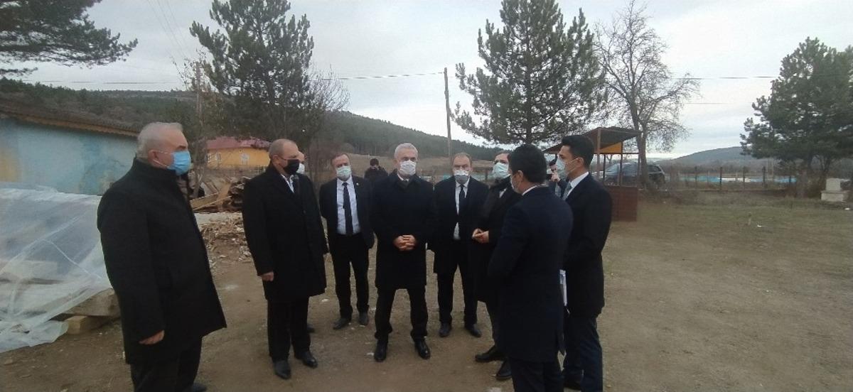 Vali &Ccedil;akır, Daday&rsquo;da incelemelerde bulundu