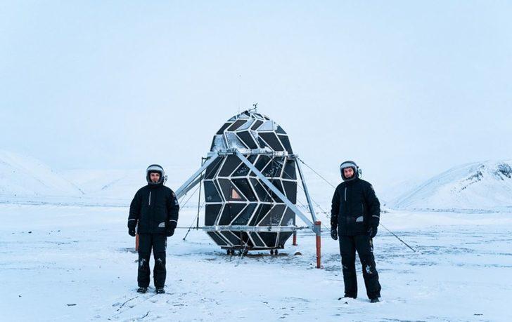 Ay’daki yaşamı deneyimlemek için 2 ay barınakta kaldılar G1