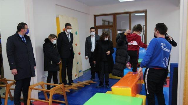 Çocuk Evleri Sitesi’ndeki çocuklar için “Hareket ve oyun alanı” kuruldu