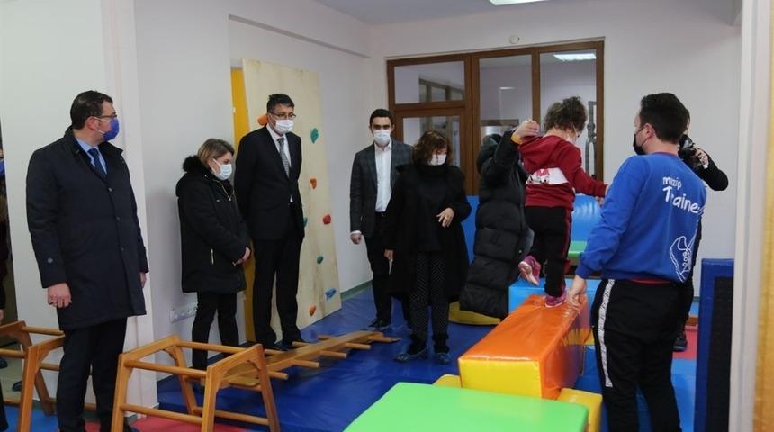 Çocuk Evleri Sitesi’ndeki çocuklar için “Hareket ve oyun alanı” kuruldu