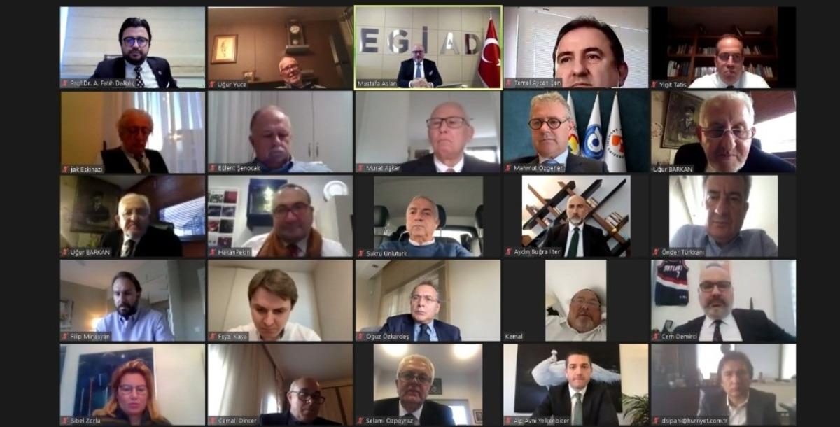 EGİAD Danışma Kurulu&rsquo;nda pandemi ekonomisi değerlendirildi