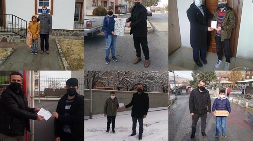 Kur’an kursu öğreticilerinden öğrencilere ziyaret