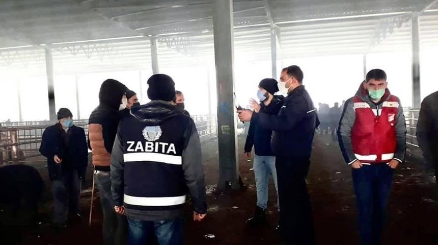 Iğdır’da korona virüs denetimleri devam ediyor