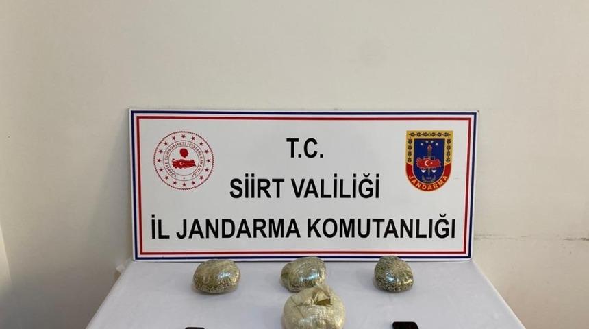 Siirt&rsquo;te uyuşturucu operasyonu