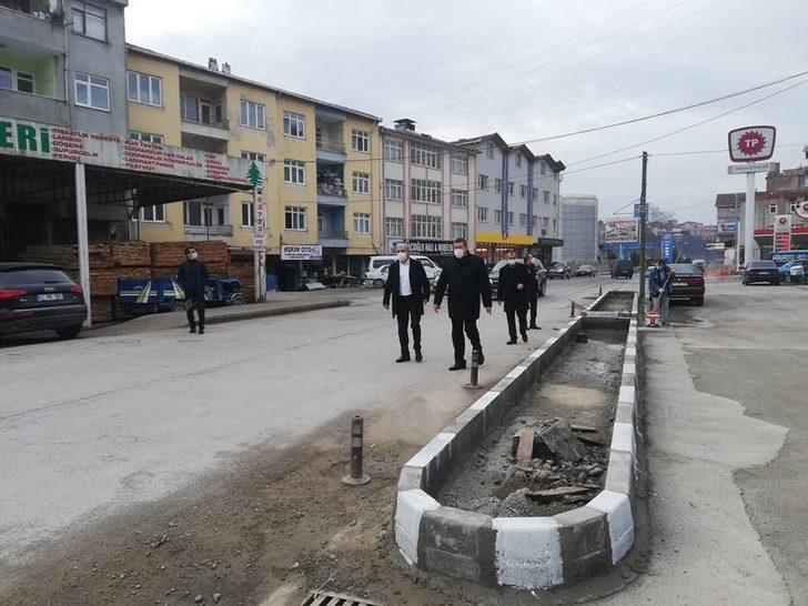 Mollabey yolunda ışıklı kavşak çalışması G3