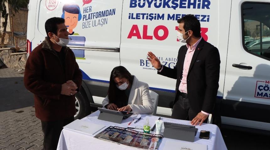 Şanlıurfa&rsquo;da mobil aracı &ccedil;&ouml;z&uuml;m &uuml;retiyor