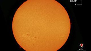 TÜBİTAK Güneş'te Dünya'dan büyük leke görüntüledi!