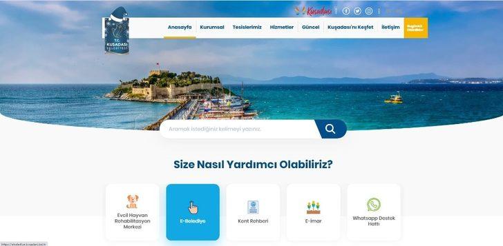 Kuşadası Belediyesi’nde online ödeme kolaylığı G1