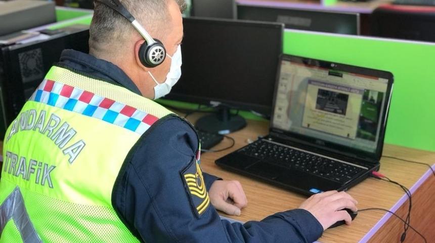 Öğrencilere EBA üzerinde trafik eğitimi