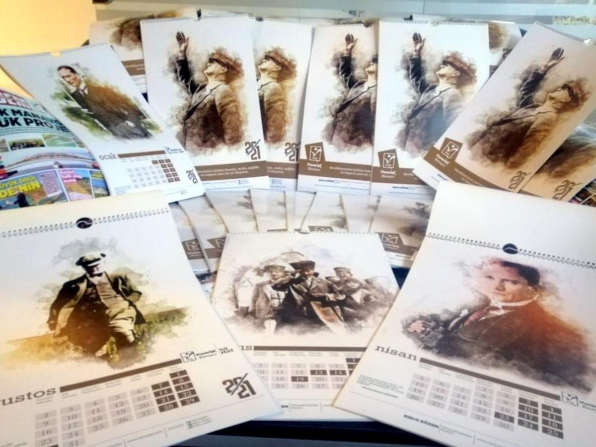 Başkan S&ouml;zen&rsquo;den Manavgatlılara Atat&uuml;rk takvimi