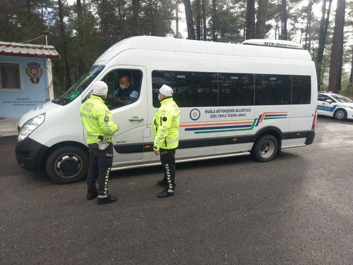Toplu taşıma araçlarına trafik denetimi yapıldı G1