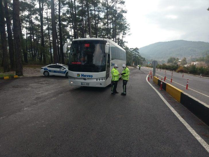 Toplu taşıma araçlarına trafik denetimi yapıldı G2