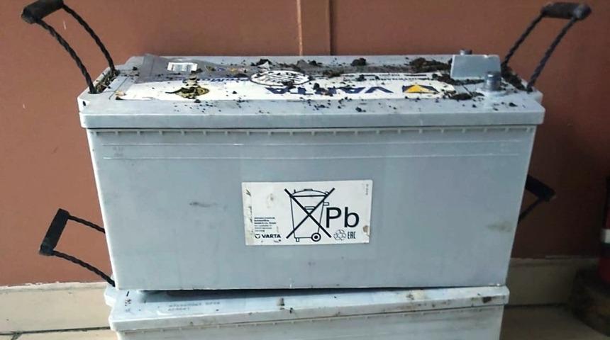 İncirliova’da akü hırsızları yakalandı