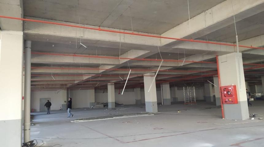 Katlı otoparkta iş mahkemeleri i&ccedil;in &ccedil;alışmalar başladı