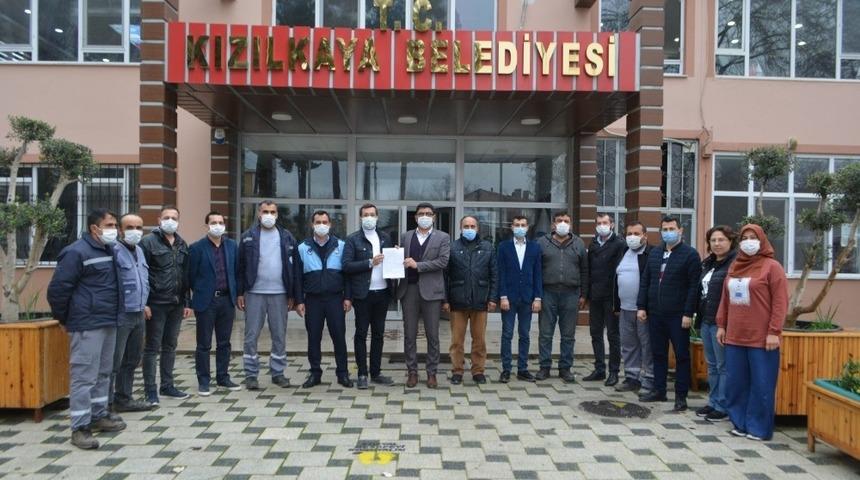 Kızılkaya belediyesinde asgari ücret 3 bin 260 TL oldu