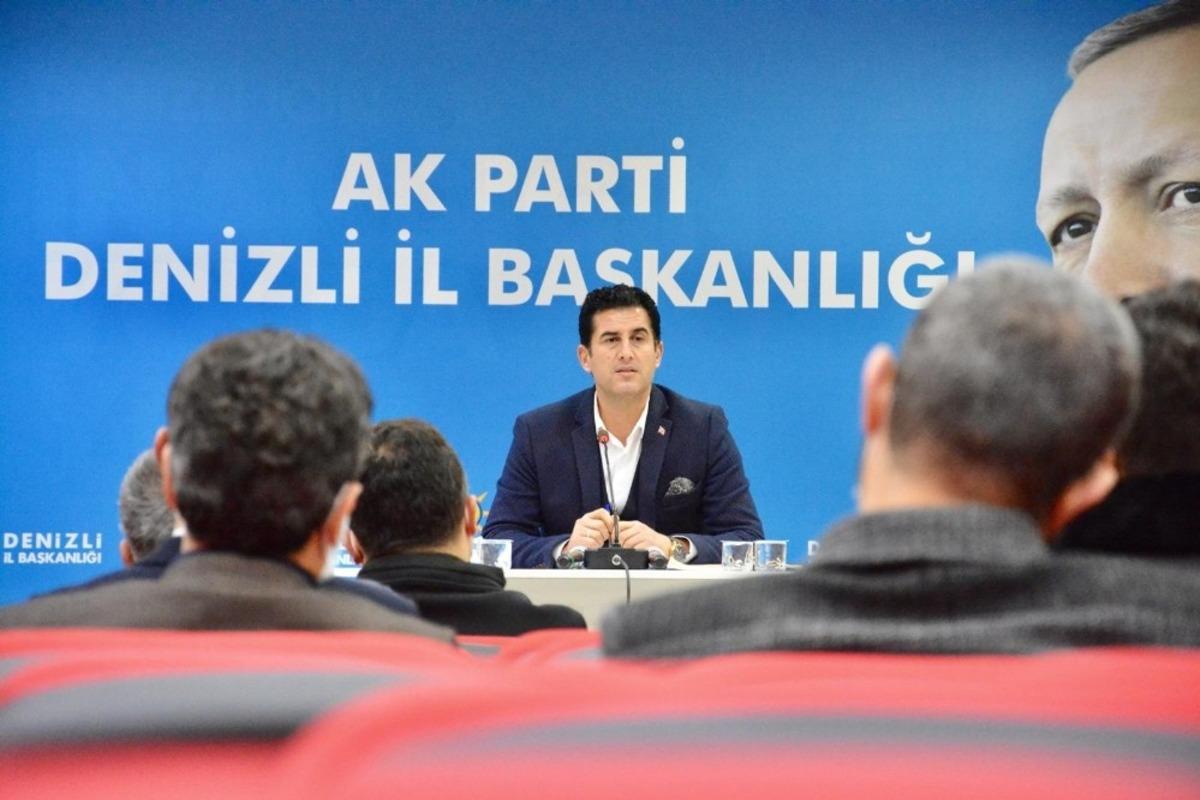 AK Parti Denizli İl Başkanlığı g&ouml;revine getirilen G&uuml;ng&ouml;r, ilk toplantısını ger&ccedil;ekleştirdi
